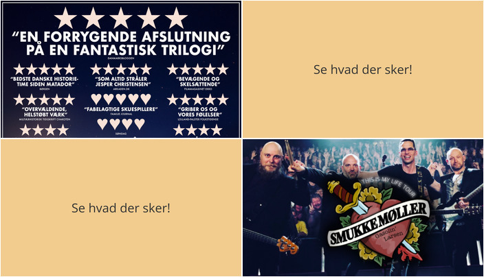 Oplev Vordingborg denne weekend: Film- og musikoplevelser