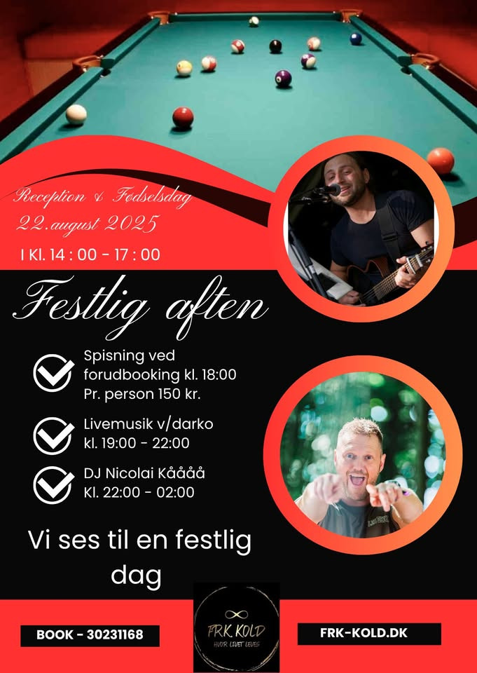 Fødselsdag & åbningsreception fejrer nye tider hos Frk. Kold i Aars