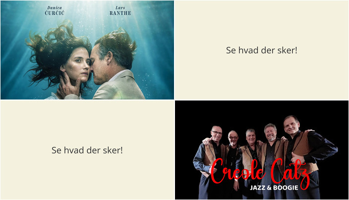 Oplev Hadsten i weekenden: Kærlighedsdrama og sprudlende jazz