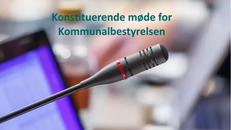 Konstituerende kommunalbestyrelsesmøde i Norddjurs kan følges live og online den 10. december