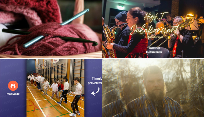 Aktiviteter i Taastrup: Håndarbejde, julekoncerter og fægtetræning