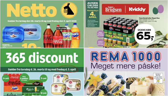 Coop skæreost til 35 kr. og Kærgården smør til kun 10 kr. - se ugens lokale tilbud