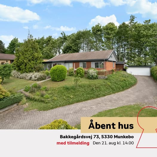 Home Kerteminde-Munkebo inviterer til åbent hus på 128 m² bolig i Munkebo