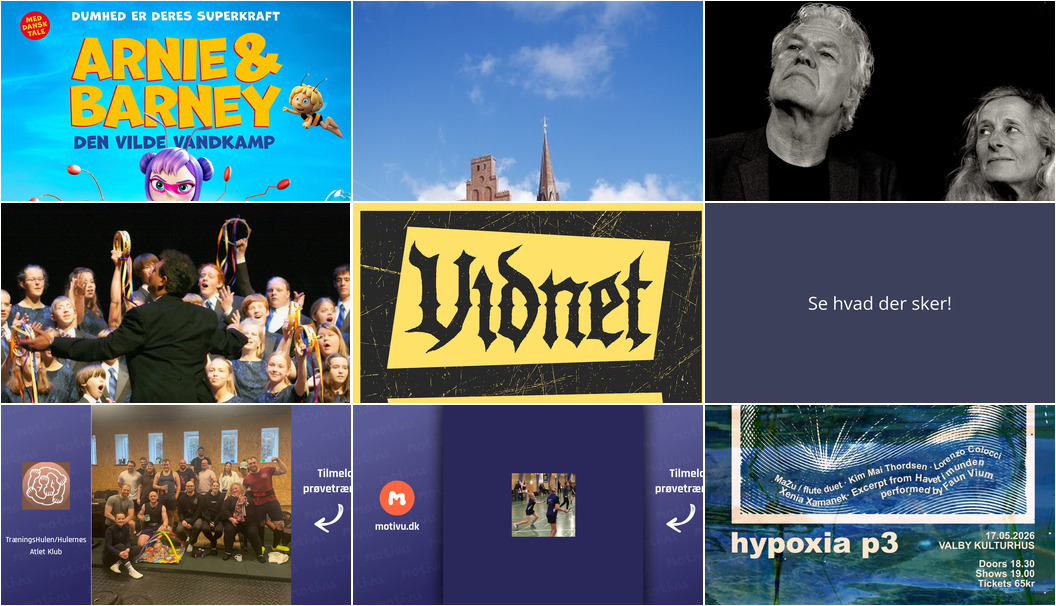 Weekend i Valby: Biograf, koncerter og teater