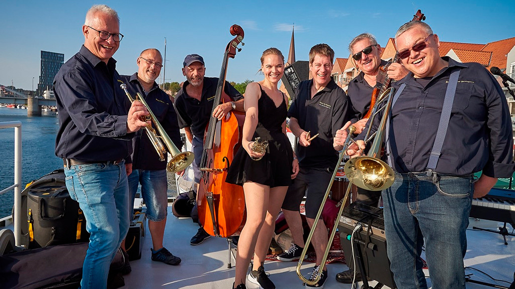 Riverboat jazzsejlads med Rainy City Stompers i Sønderborg