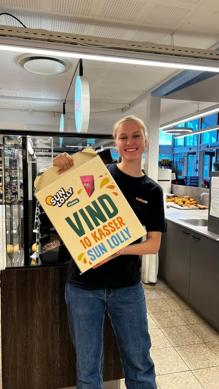 Vind smagfulde præmier med SPAR SKALLERUP A/S: Sun Lolly og gavekort på højkant!