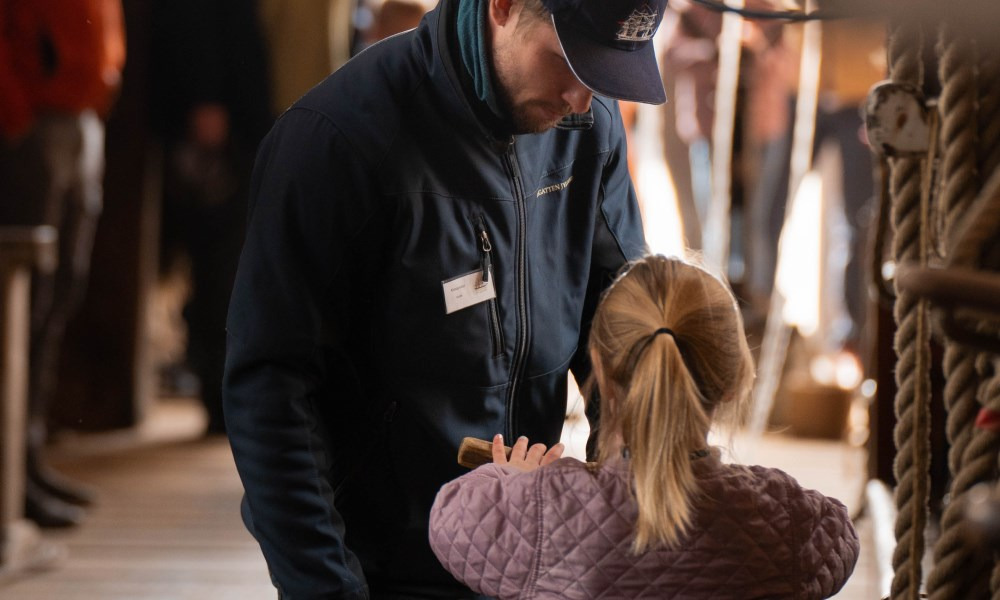 Tag på opdagelse på fregatten Jylland