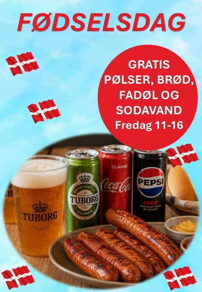 DK Shoes Brønderslev ApS holder fødselsdagsfest fredag med gratis pølser, fadøl og tilbud