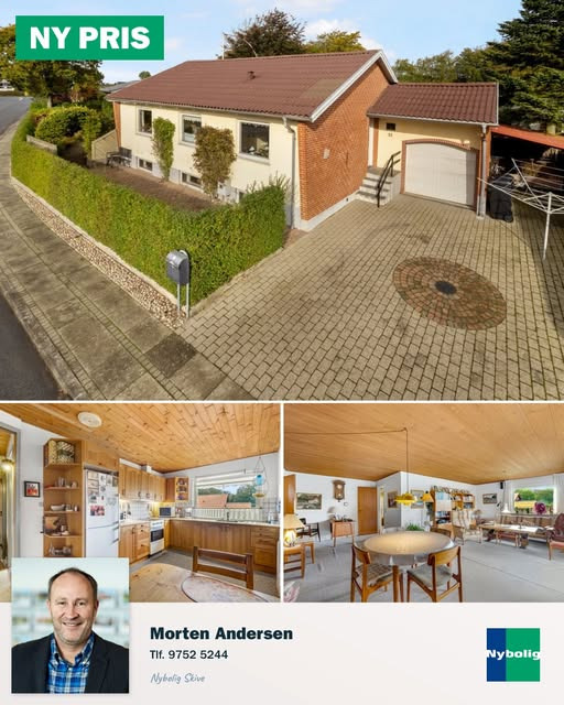 Nybolig Skive I/S præsenterer villa med prisjustering i Jebjerg