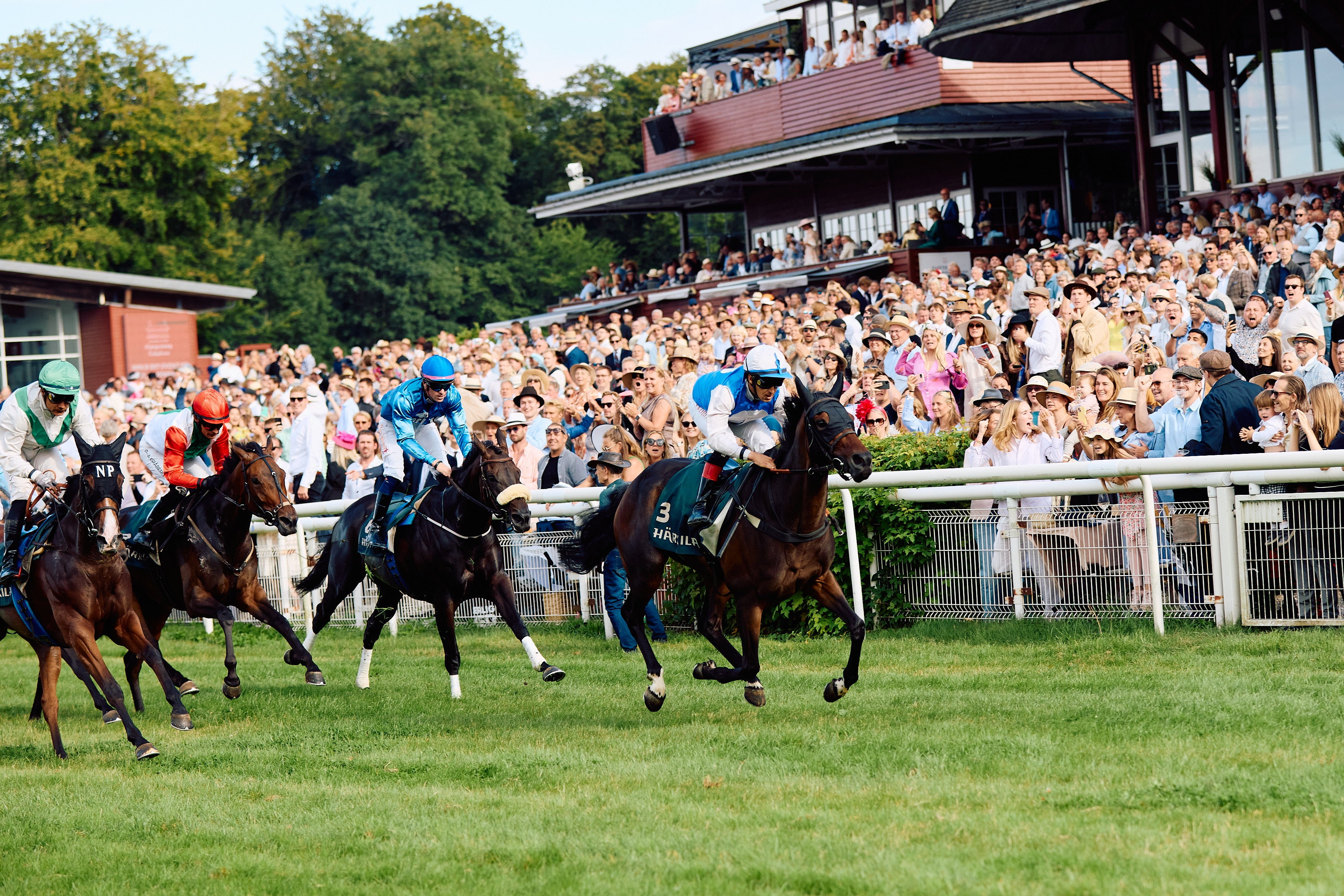 Oplev spændingen på Klampenborg Galopbane