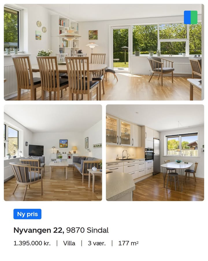 Nybolig Hjørring sænker prisen på villa i Sindal med 200.000 kr.