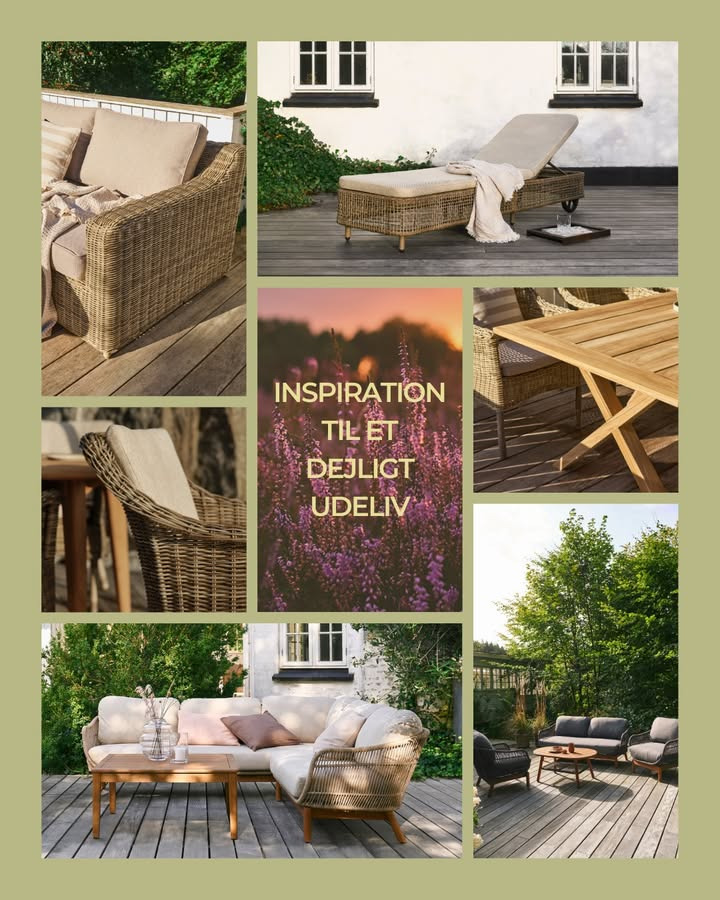 Møblér med Kumo Holstebro inviterer dig til at skabe en udendørs oase med deres havemøbelsortiment