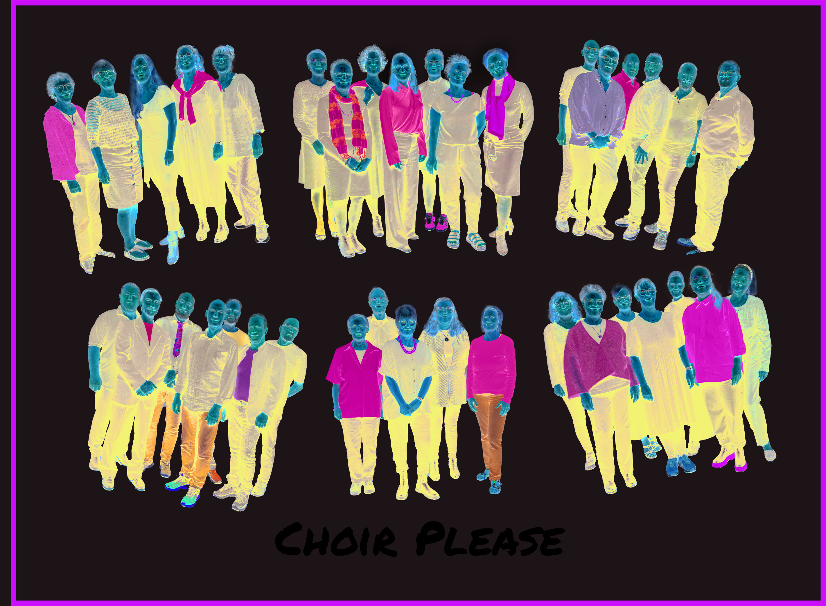 De 9 læsninger med Choir Please i Kauslunde Kirke