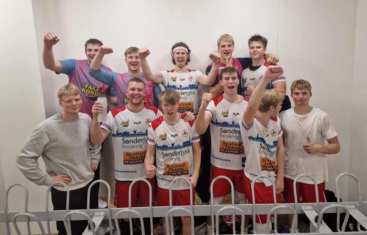 KIF-herrerne er på tavlen efter første sejr i 2. division