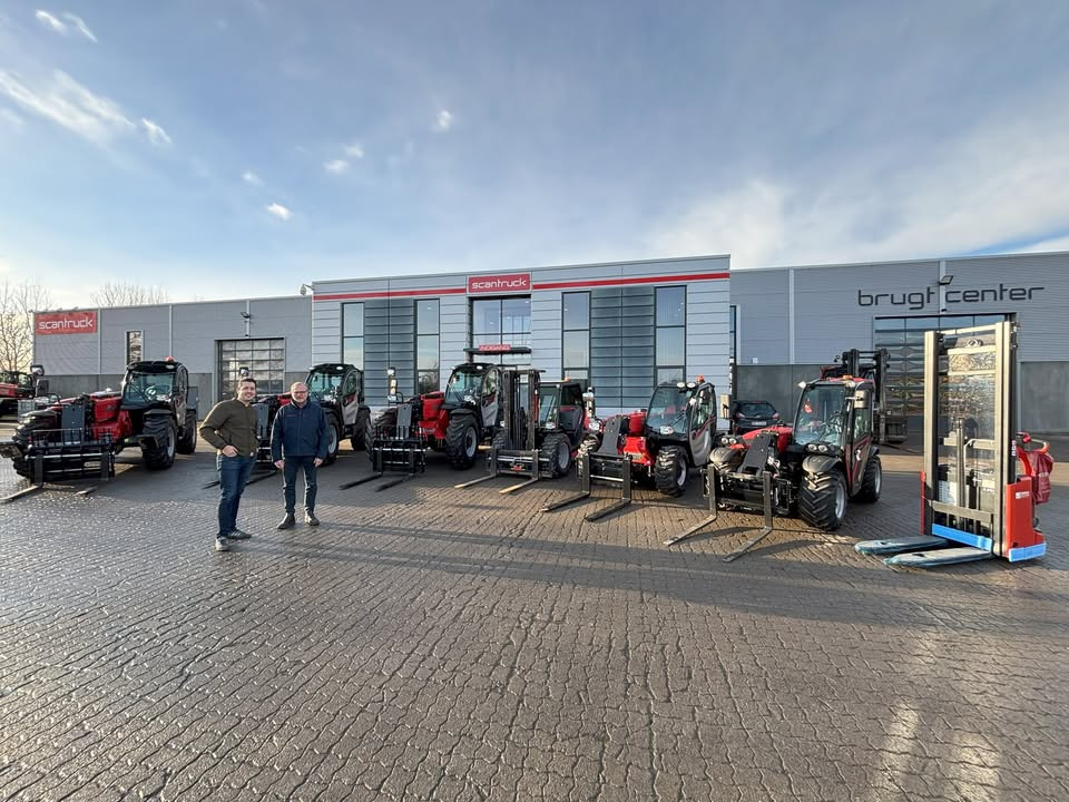 Scantruck A/S leverer Manitou-maskiner til unikke renoveringsprojekter