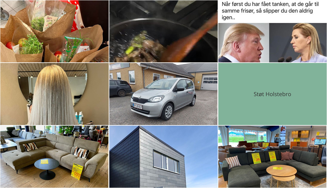 Nyt fra COMBI FRISØREN, Møblér med Kumo Holstebro, Kumo Outlet og 5 andre