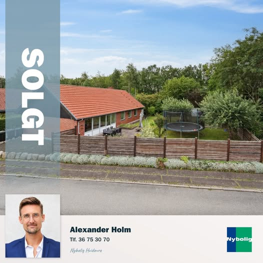 Tværskovvej 10 solgt af Nybolig Hvidovre - Alexander Holm ApS
