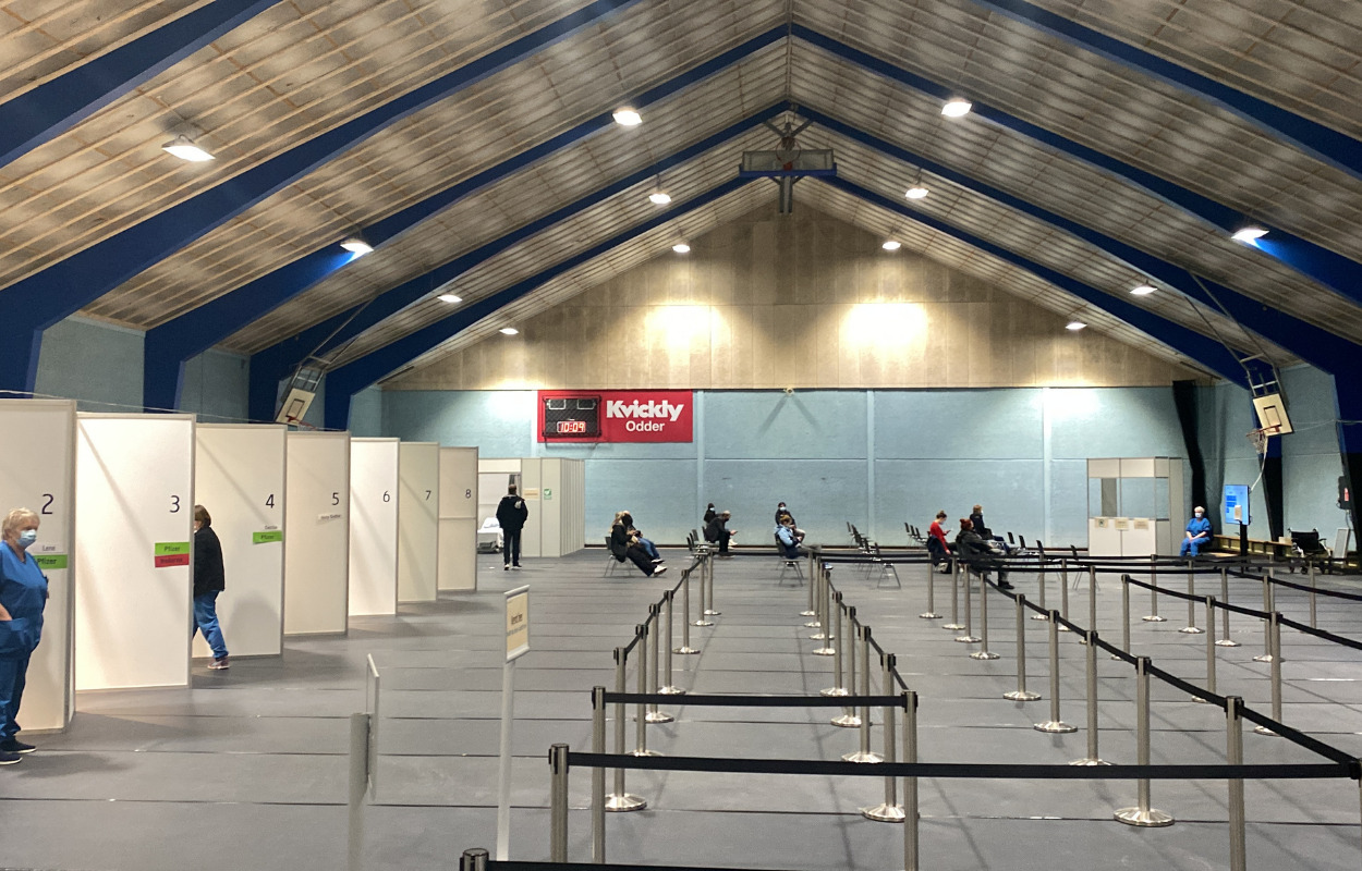 Odder lukker ned for Vaccinationscenter 