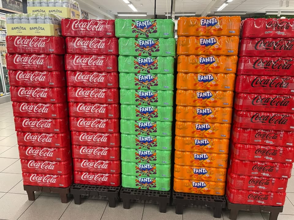 SPAR Nørrebro Hjørring tilbyder ja-tak sodavand til 69 kr. pr. kasse