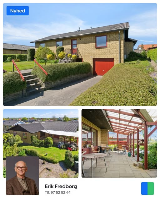 Nybolig Skive I/S præsenterer rummelig villa i Dommerby