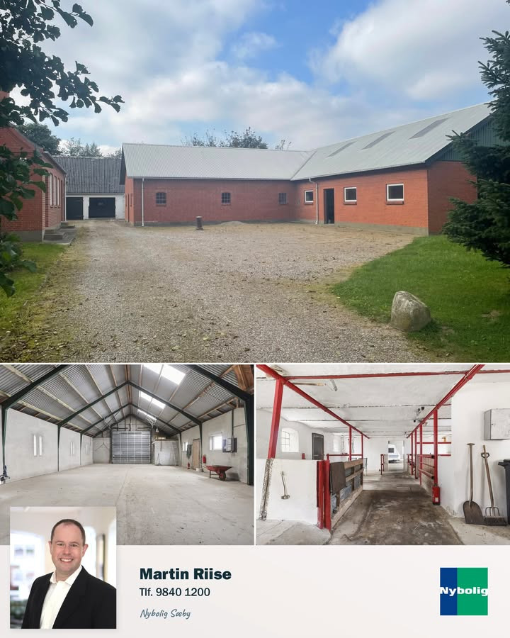 Nybolig Sæby A/S præsenterer landejendom nær Hørby med fleksible muligheder