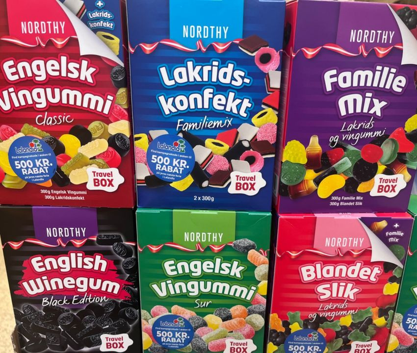 Meny Hobro tilbyder Nordthy æsker til vanvittige priser i slikafdelingen