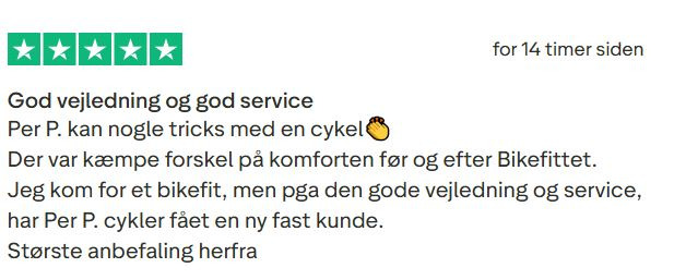 Per P. Cykler takker trofaste kunder gennem mere end 30 år