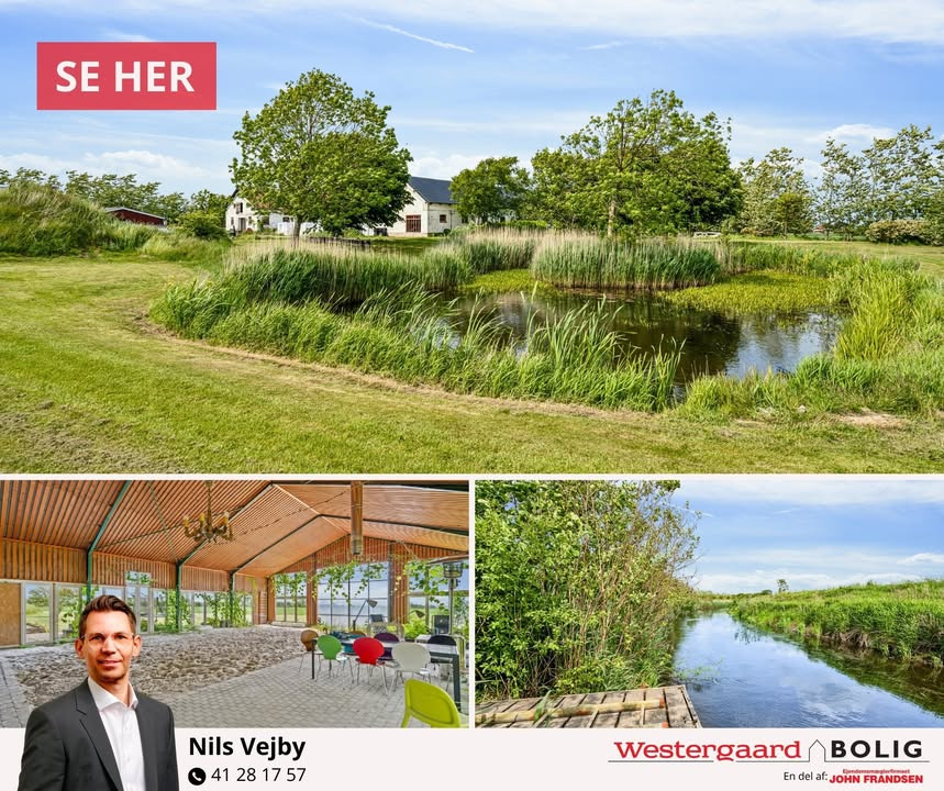 Din boligdrøm kan starte med et landsted ved Ryå fra WESTERGAARD BOLIG