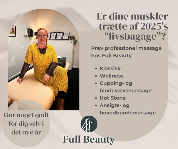 Start det nye år med velvære hos Full Beauty Aalborg