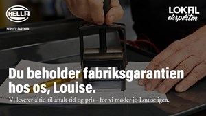 Vesterkjær Auto sikrer din fabriksgaranti, selv ved lokale serviceeftersyn