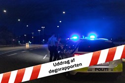 Spirituspåvirket bilist kolliderer med vejsten på Englerupvej