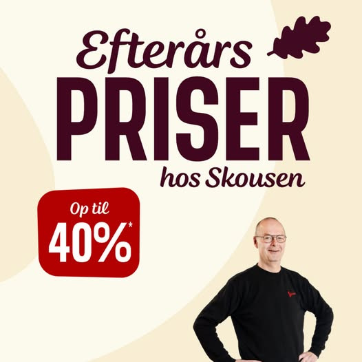 Skousen Grenaa skyder efteråret i gang med gode priser
