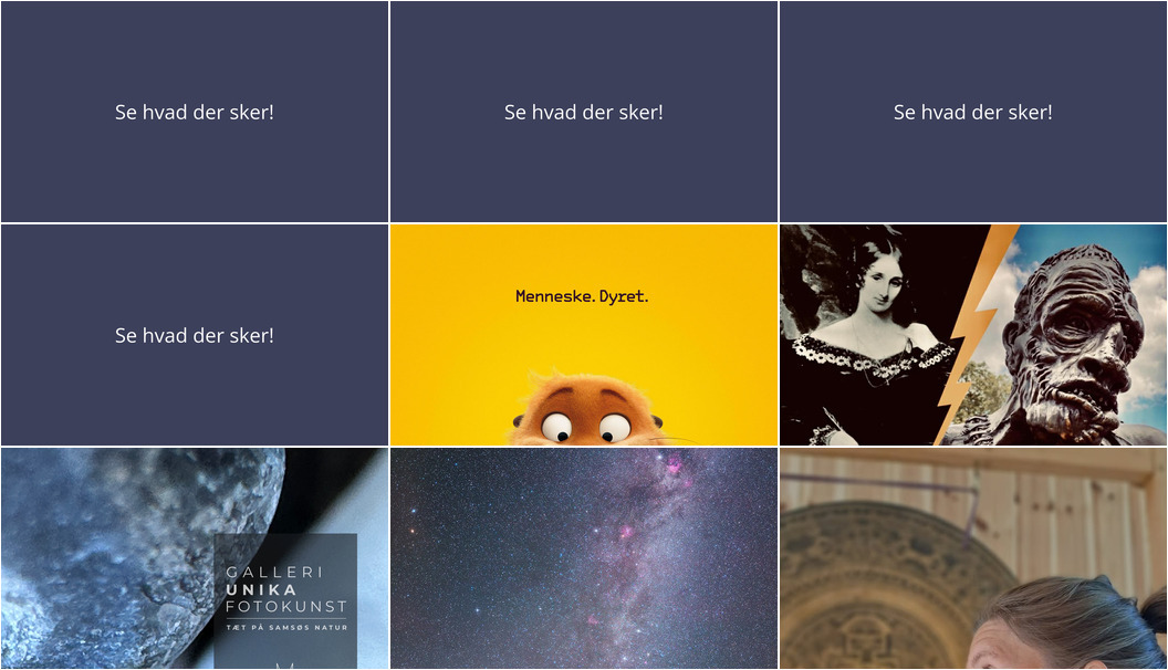 Oplev Samsø: Fra film og fortællinger til fotokunst og gong rejser - Se hvad der sker den kommende uge