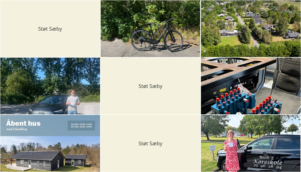 Nyt fra Sæby cykler, AUTO TEKNIK A/S, Mæglerhuset Sæby og 3 andre