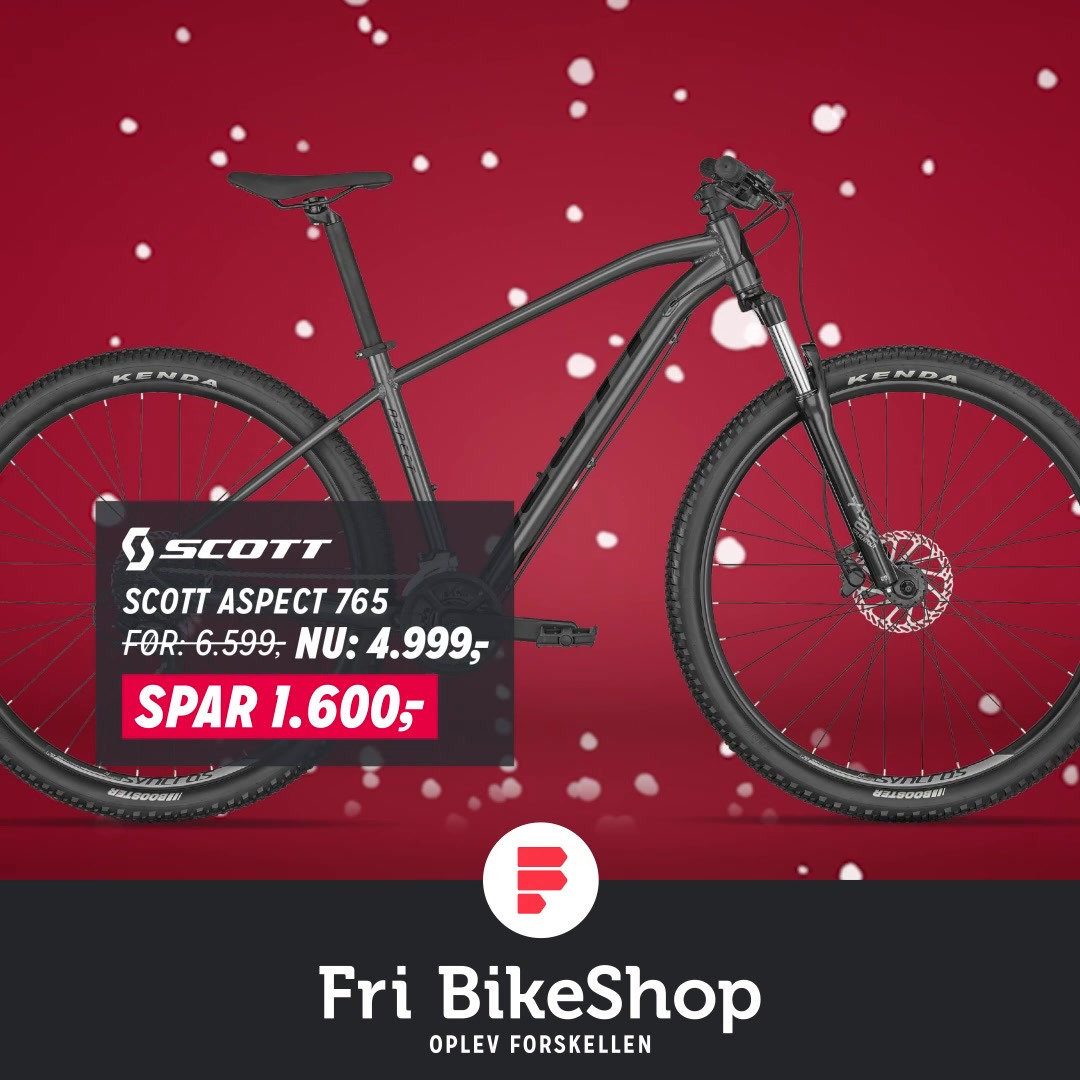 Tohjulede gaveideer til jul fra Fri BikeShop Frederikshavn