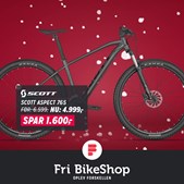 Tohjulede gaveideer til jul fra Fri BikeShop Frederikshavn