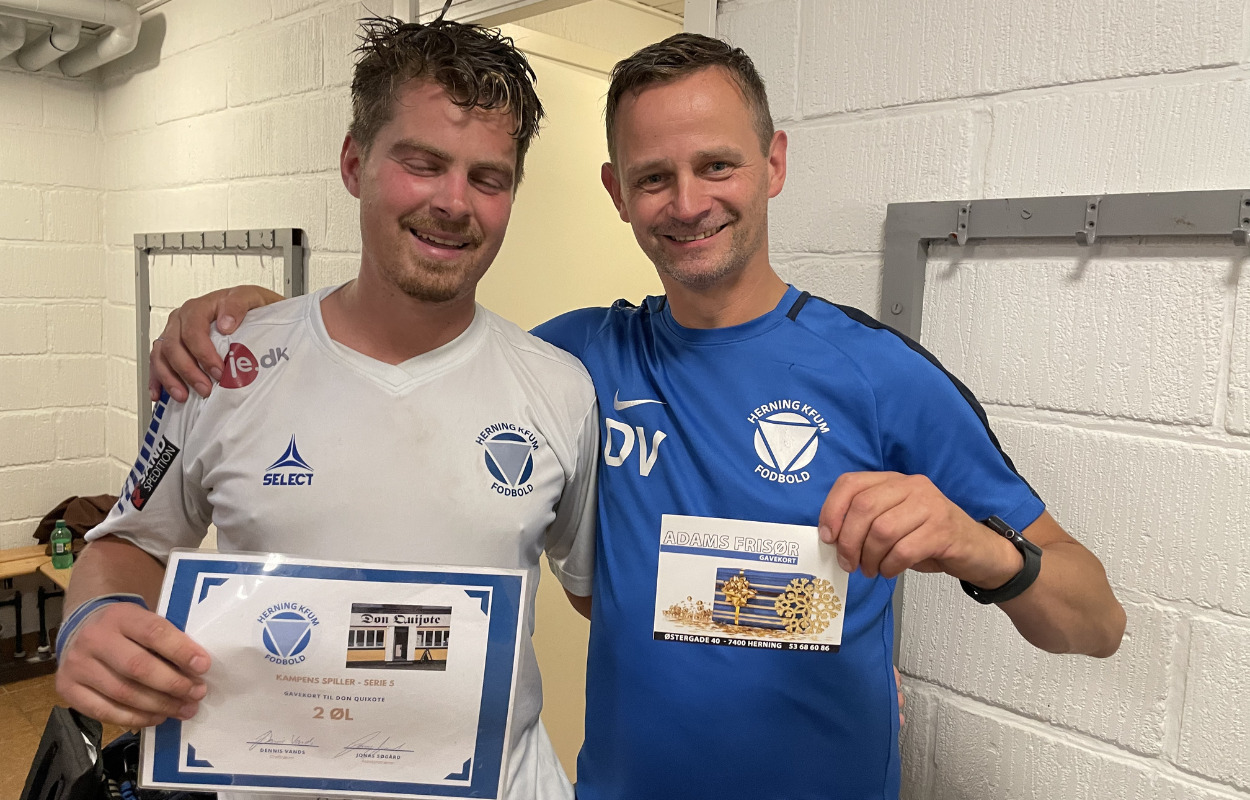 Herning KFUM måtte se sig besejret i mødet med Ans IF