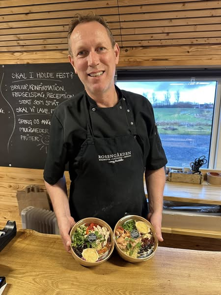 Rosengårdens Gårdbutik introducerer nye lækre bowls til frokost eller aftensmad
