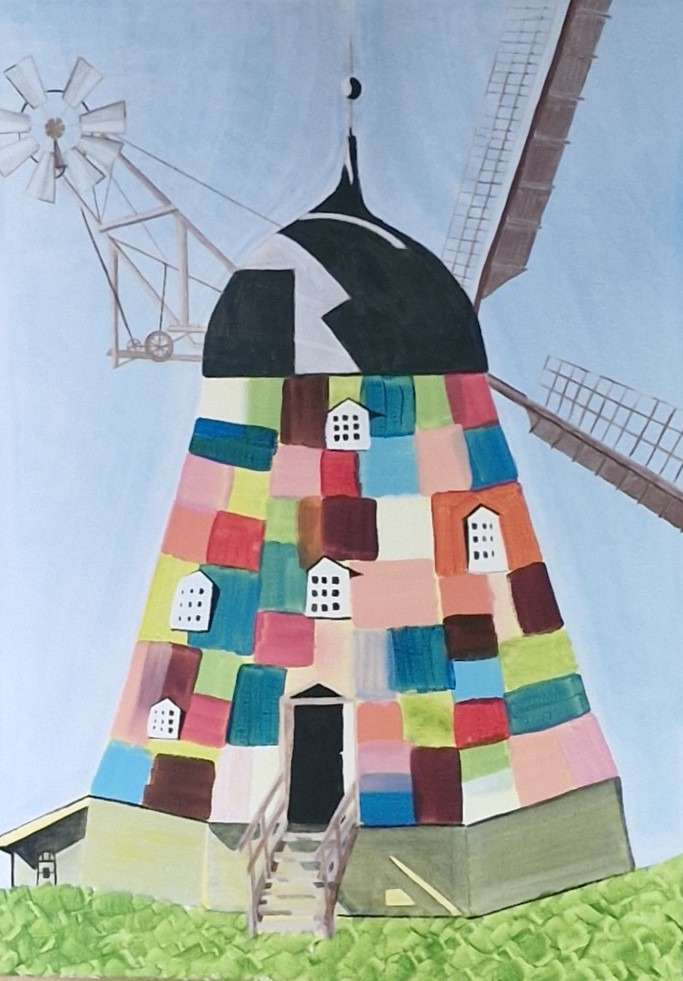 Drabelige historier og kunsthåndværk i Hørning Mølle