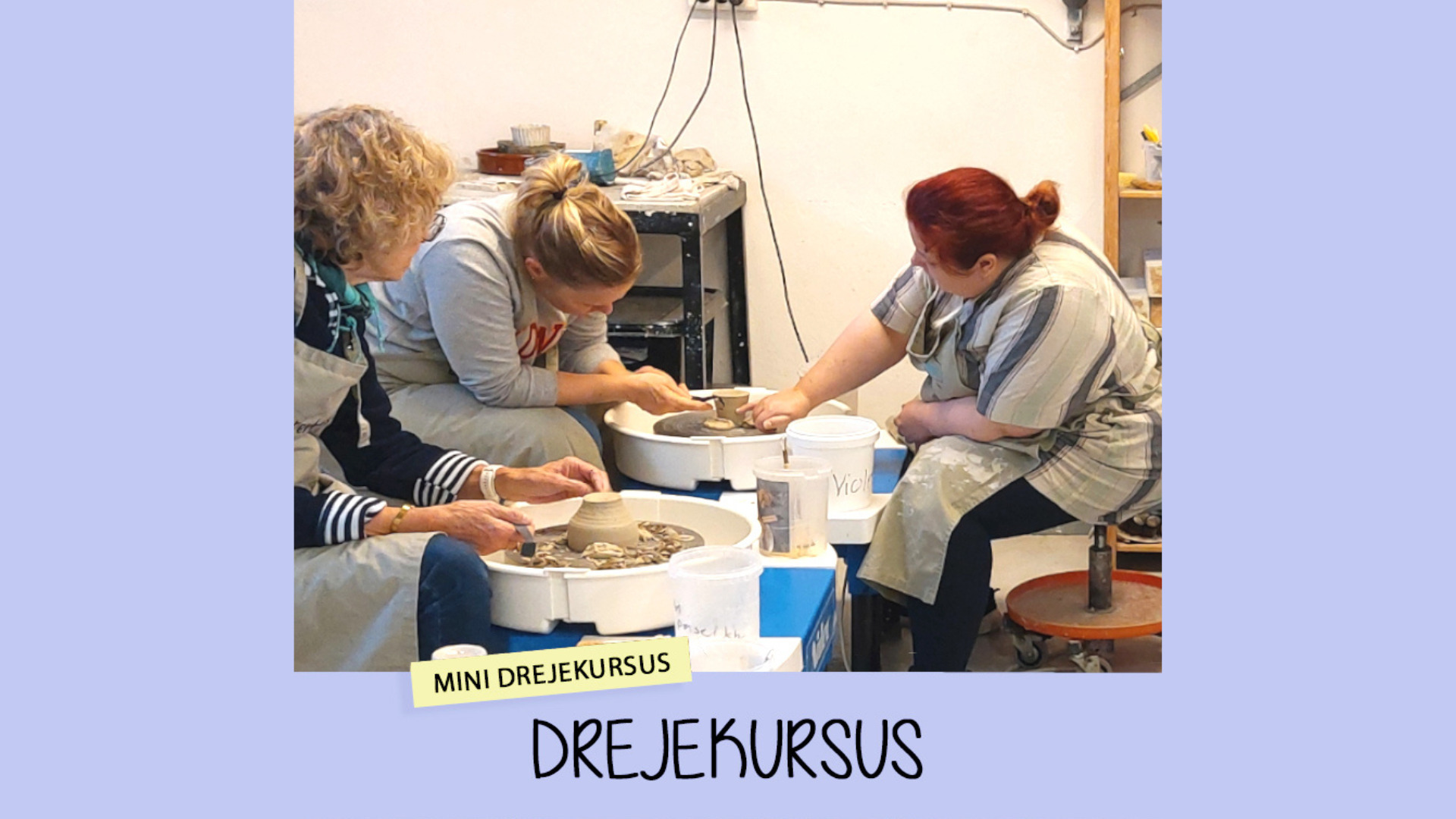 Oplev magien ved drejeskiven – Minikursus i keramik hos Vesterhavskunst