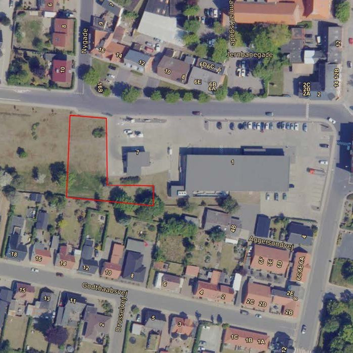 425.000 kr. for bolig-/projektareal i Jernbanegade i Fjerritslev