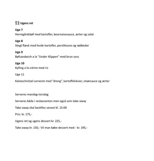 Restaurant Mellow introducerer ugens ret fra 9. februar til både restaurant og takeaway