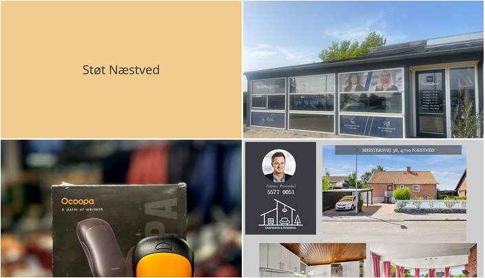 Nyt fra RealMæglerne Næstved by Bülow ApS, Knapmann & Rosendal ApS og Slagelse Camping og Outdoor Center