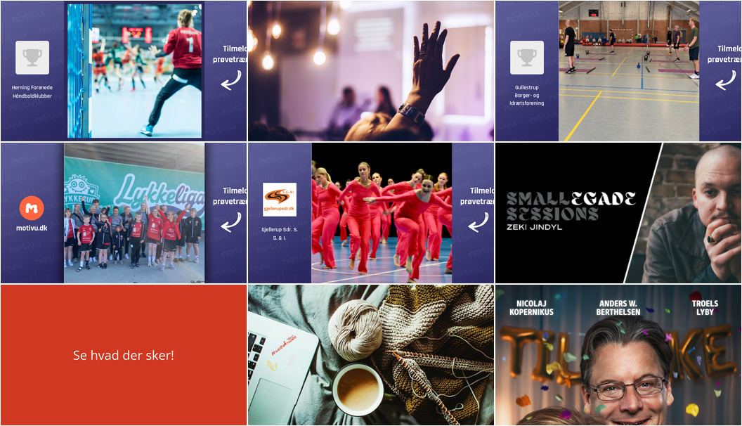 Oplev en spændende uge i Herning med motion, musik og film