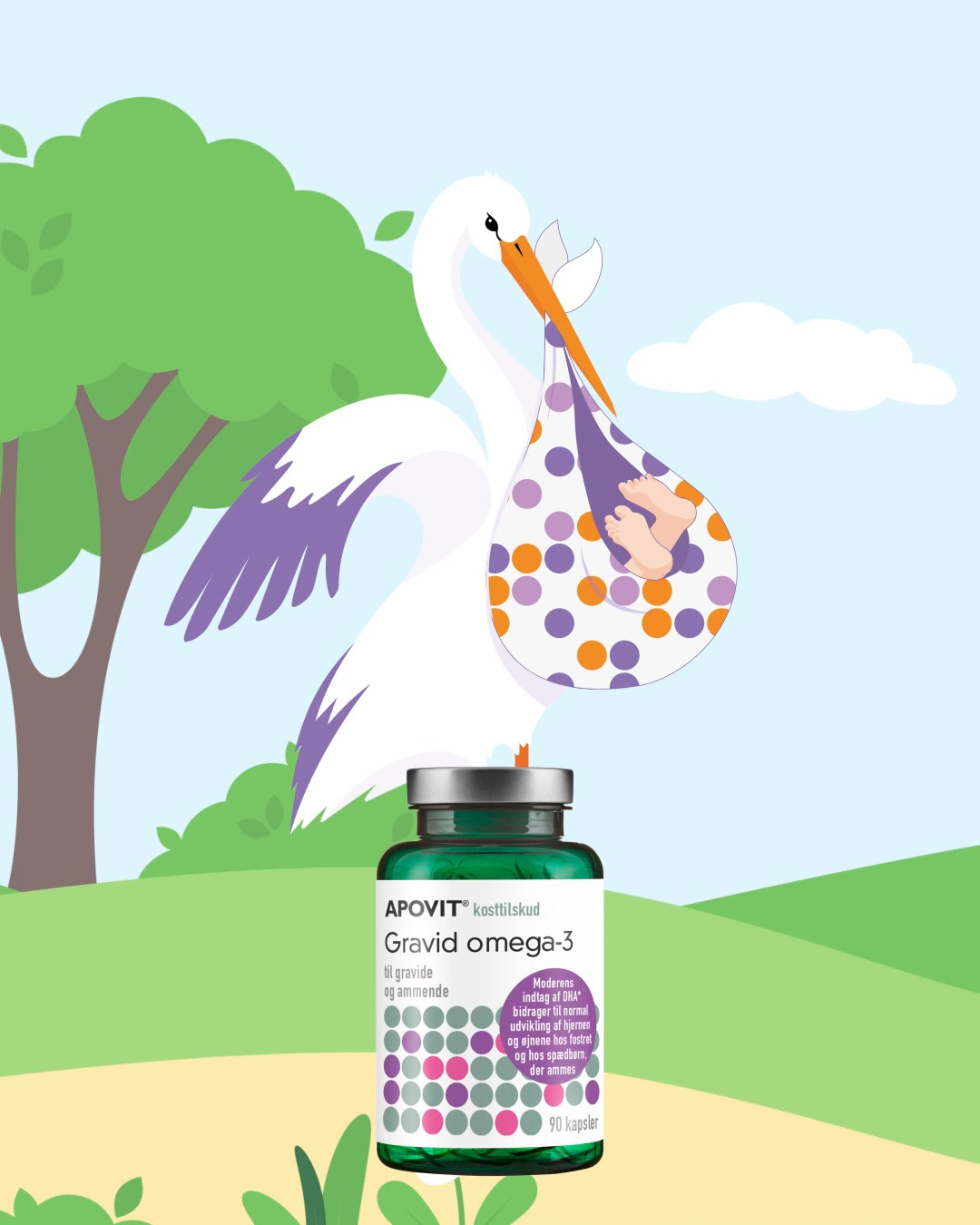 Vejlby Apotek tilbyder vejledning og vitaminer til gravide og dem, der planlægger graviditet