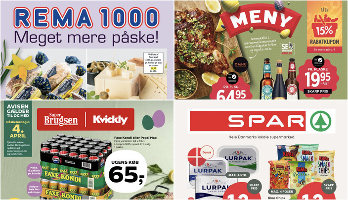 Få lammekølle til kun 64,95 kr. og Kærgården smør til en flad tier - se de lokale tilbud