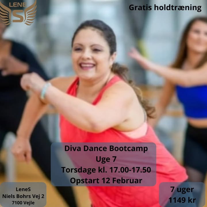 LeneS inviterer til diva dance bootcamp for alle niveauer og kropstyper