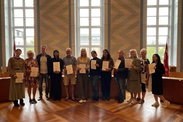 Overrækkelse af Frivilligbeviser