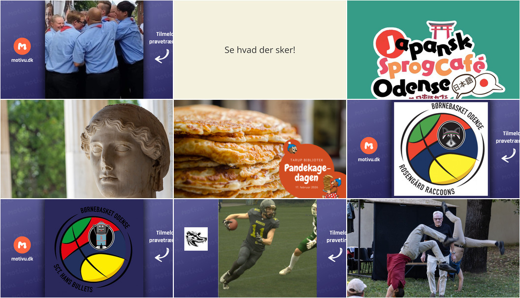 Ugens begivenheder i Odense: Musikprøvetime, japansk café og poetisk forestilling