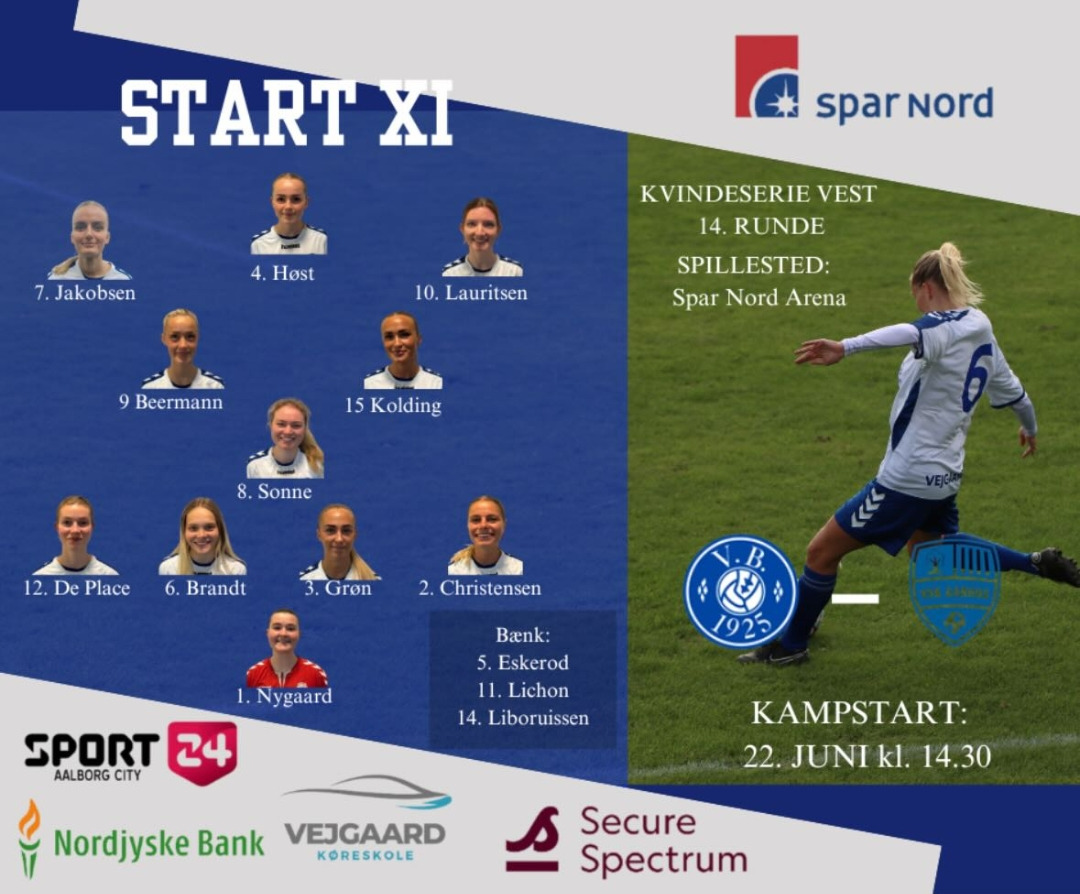 Vejgaard B Kvinder sejrer i intens kamp mod VSK Aarhus